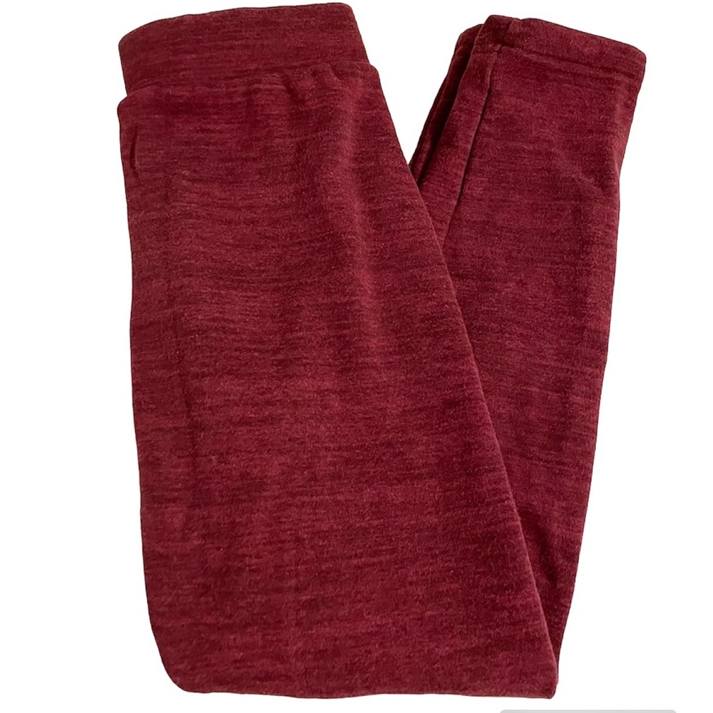 Old Navy Girl’s Burgundy Fleece Lined Leggings